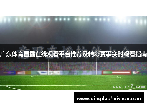 广东体育直播在线观看平台推荐及精彩赛事实时观看指南